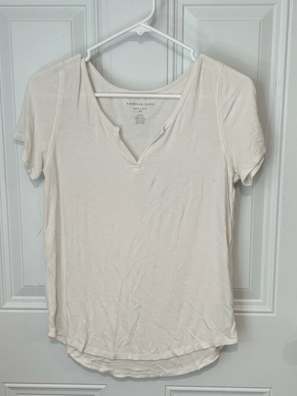 American Eagle Ribbed Tee